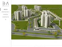 Tablet Screenshot of becheranoarquitectos.com